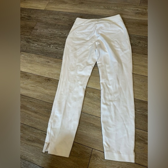 Express White High Rise Columnist Pants - Picture 3 of 3